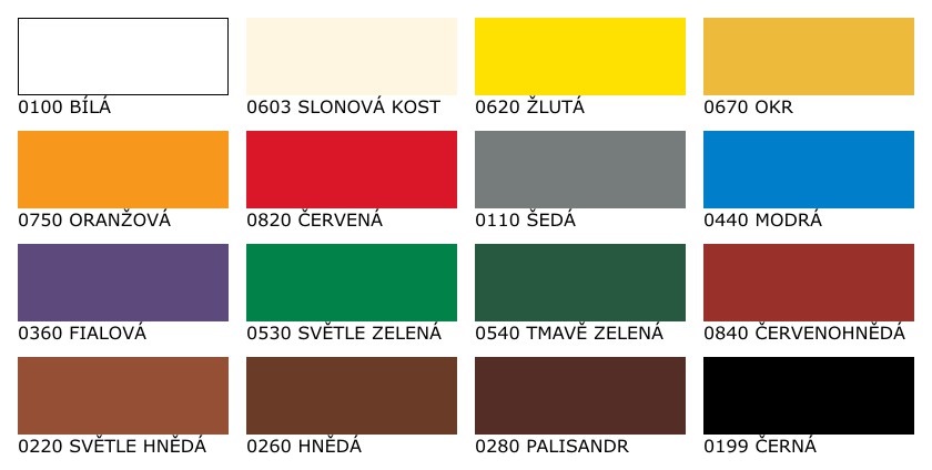 sokrates colour vzorník